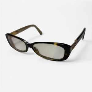 Coach Eyeglasses Frames HC 6063 (Elizabeth) 5262 (Dark Tort/Dark Tort Sand Sic C